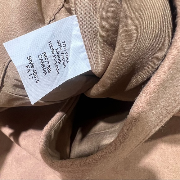 J Crew Tan Camel Wool Blend The Pencil Skirt 2 - Picture 6 of 9